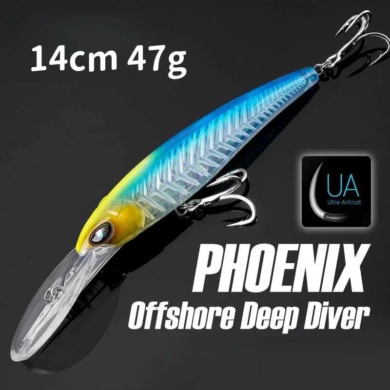 Señuelos minnow wobbler para lucio y lubina