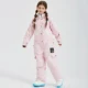 Traje de nieve impermeable cortavientos con capucha para niños - imagen 4