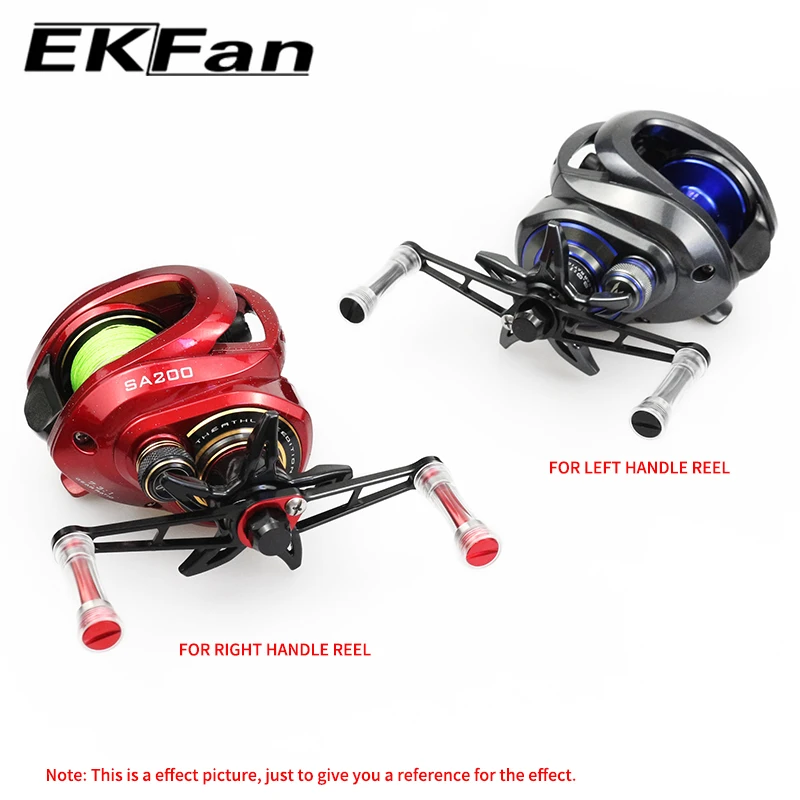 Manivela EKFan 105 mm con perilla acrílica
