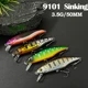 Señuelo Minnow hundimiento lento para lucio, trucha y lubina - imagen 2