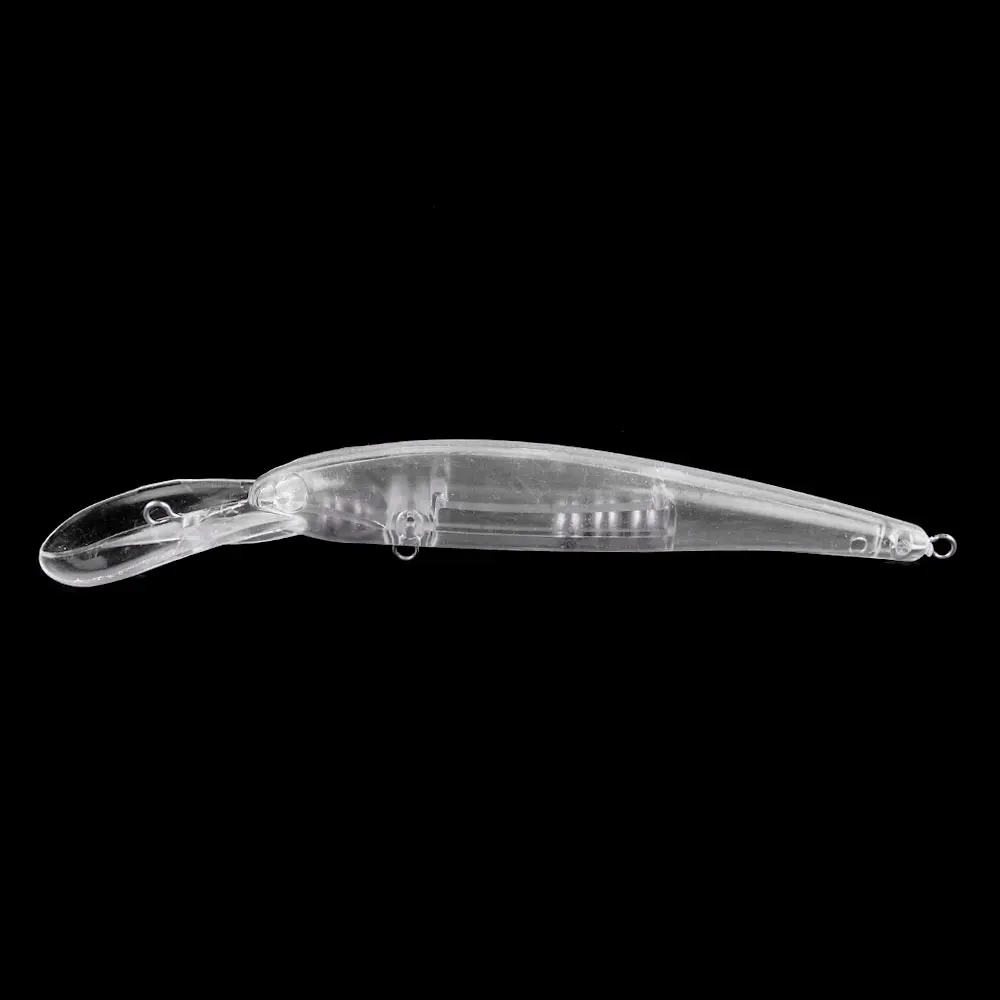 Señuelo Jerkbait Wobbler Minnow transparente para pintura personalizada - imagen 3