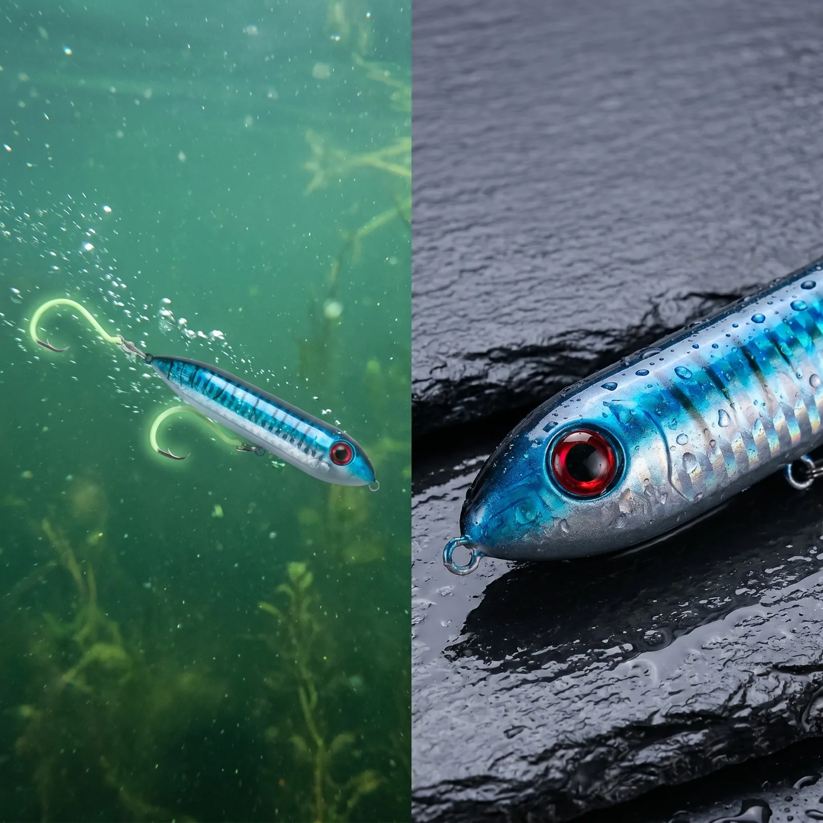 Goture accesorios para pesca bagre: flotadores EVA, anzuelos circulares - imagen 2