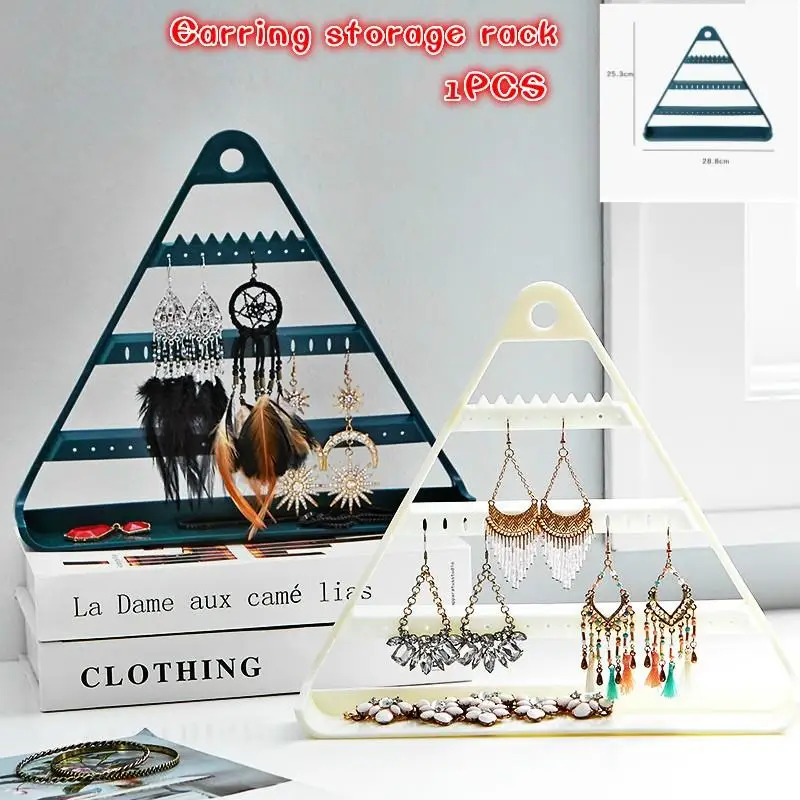 Expositor de joyería para colgar pendientes, organizador de hogar