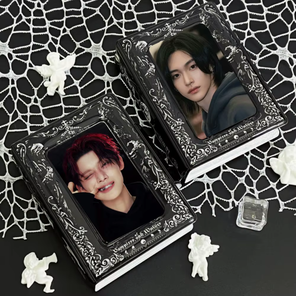 Álbum Tarjetas Gótico Negro 16 Páginas PVC – Colección Unisex - imagen 2