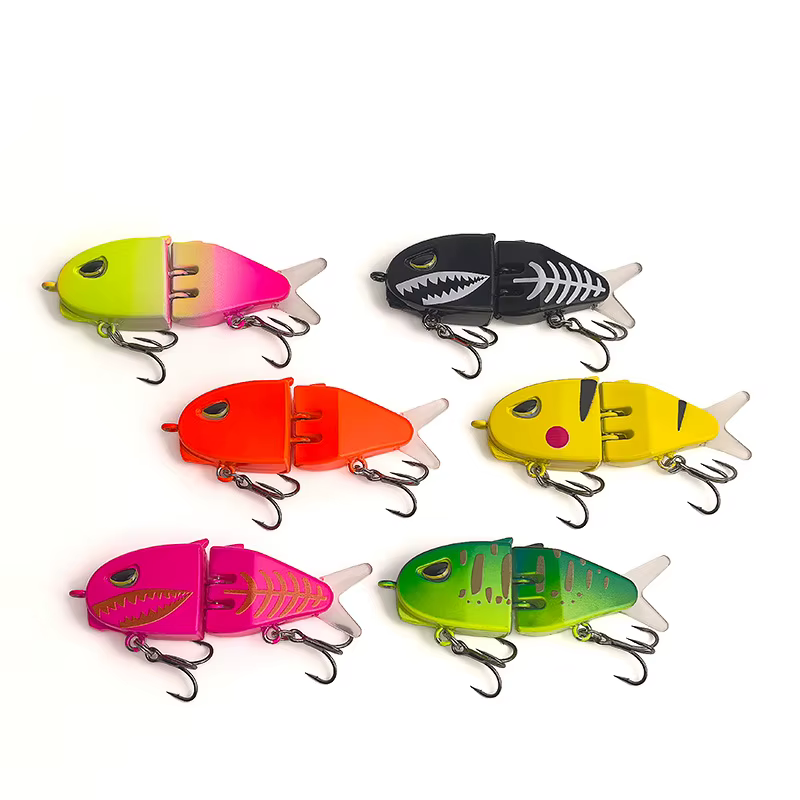 Glide Bait de hundimiento lento – Movimiento en S para lubina y trucha - imagen 5