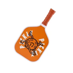 Raqueta de pickleball infantil dibujos animados fibra de vidrio