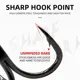 ShareShark Anzuelo triple reforzado mar – acero carbono