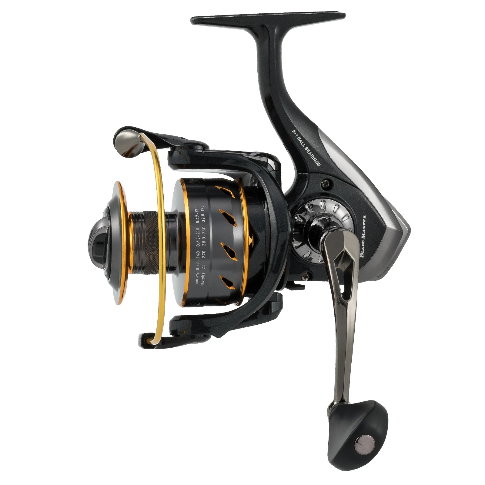 Carrete de pesca ligero y compacto