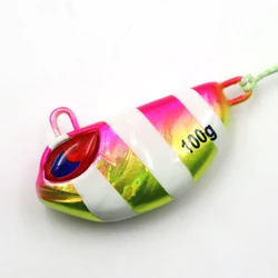 Señuelo Jig marino ZYZHE con anzuelos BKK