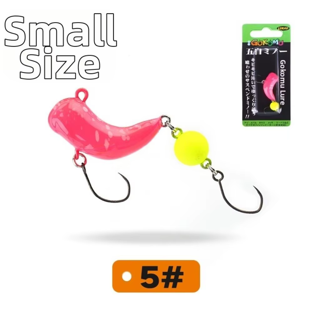 Señuelo duro vibrante mini crankbait para pesca invernal