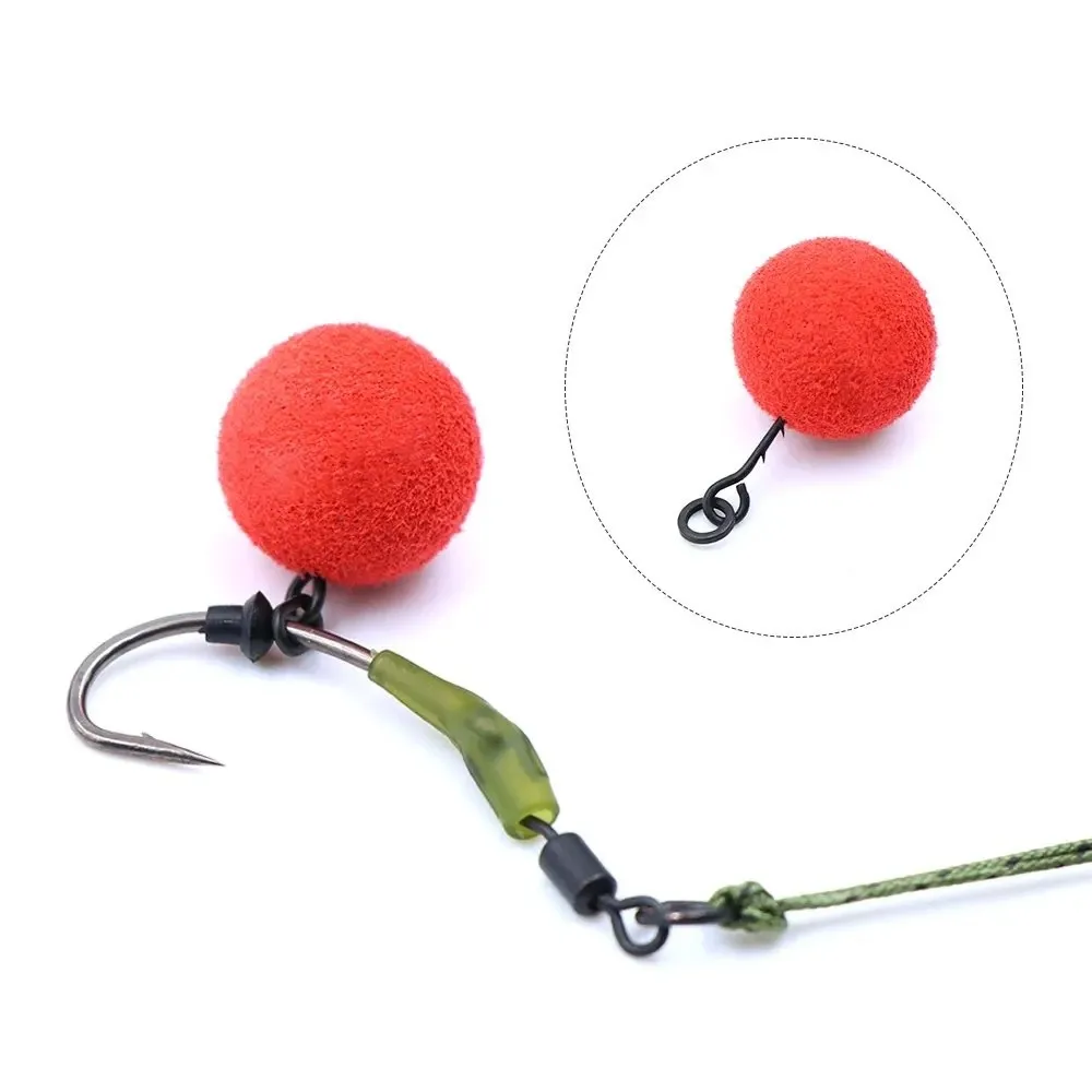 Anzuelos de púas con pin para lombriz y cebo Ronnie, fondo carpa - imagen 3