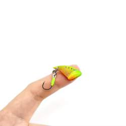 Duoduoyu VIB mini metálico con anzuelo sencillo para pesca a spinning
