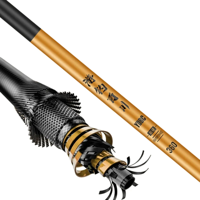 Caña ultraligera de carbono ultrafina para carpas – pesca de mano - imagen 4