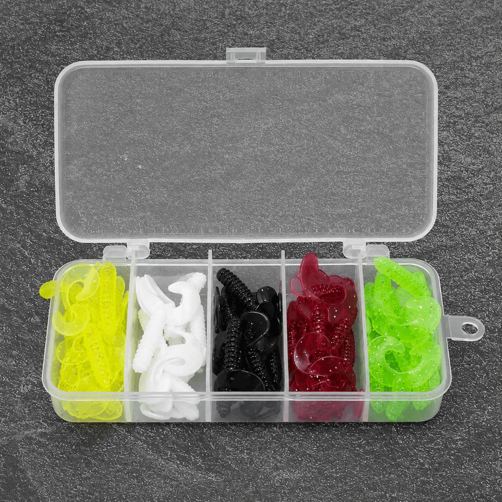 Señuelos swimbait de doble cola de silicona para lubina - imagen 3