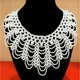 Cuello Encaje Perlas Novia – Cinta Decorativa