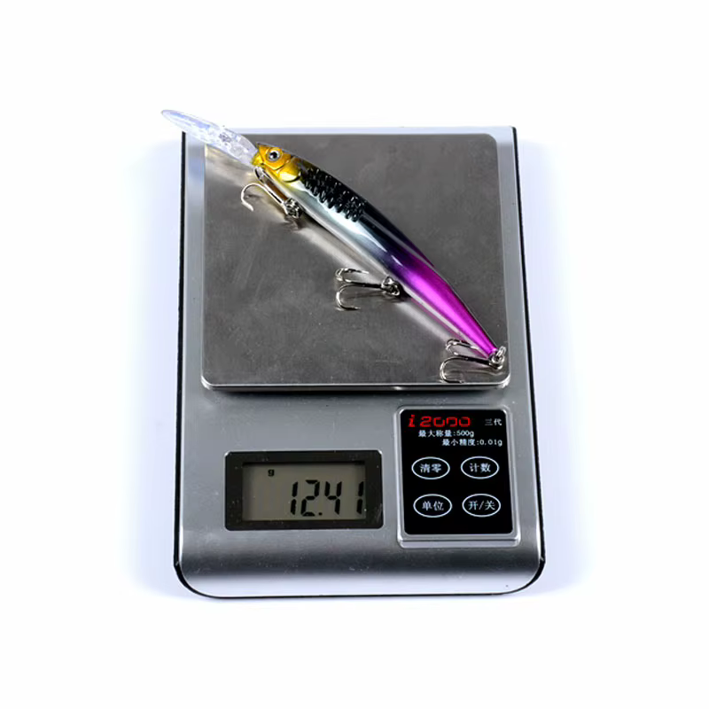 Crankbait Minnow para lucios con ojos 3D - imagen 3