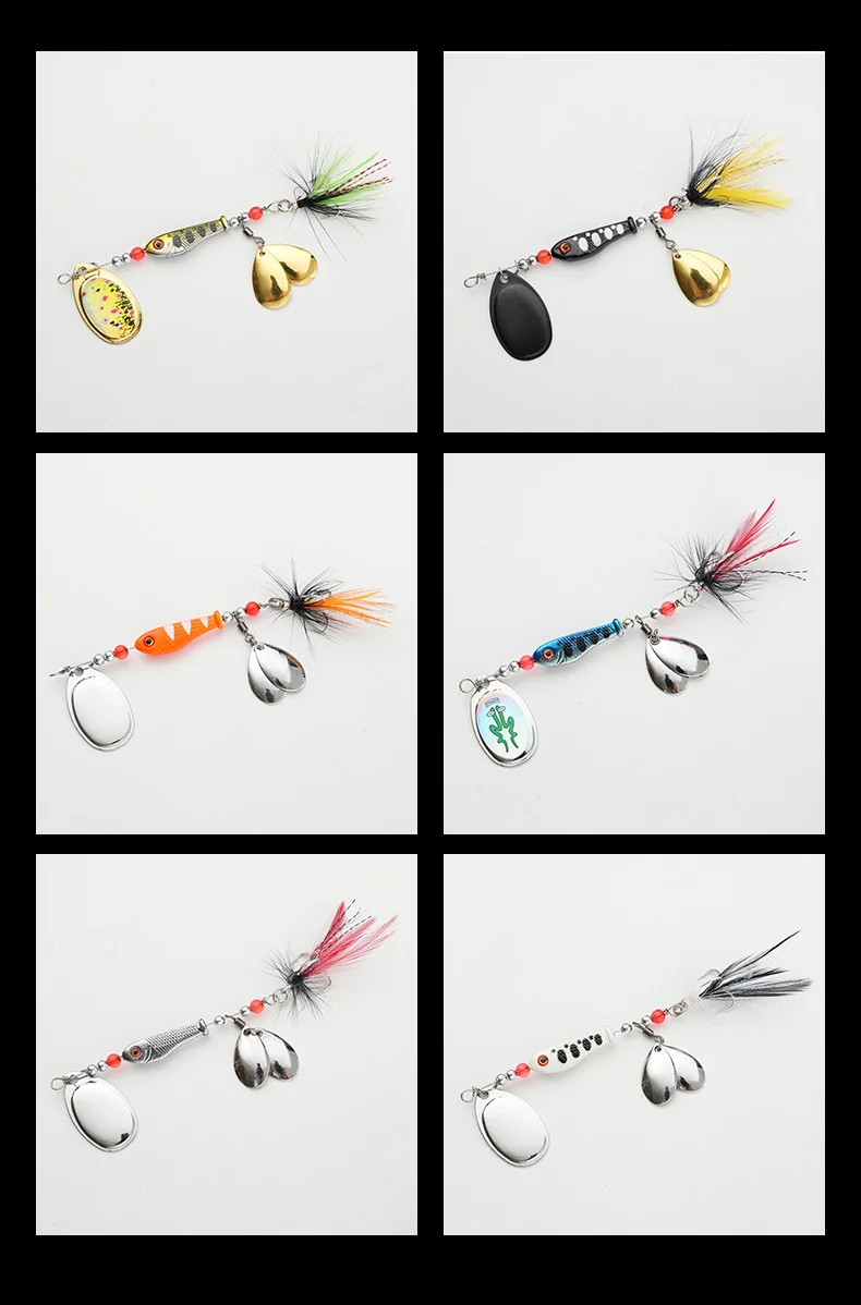 Variedad del set completo de señuelos JOHNCOO