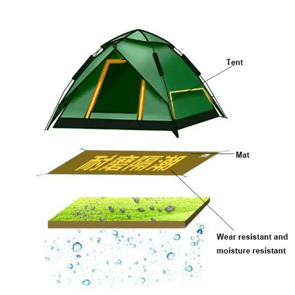 Tapete impermeable Oxford lona multiusos para playa y camping - imagen 3