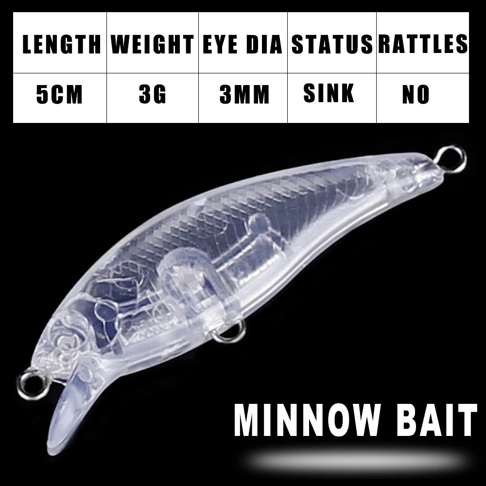 Blank mini de 5 cm y 3 g