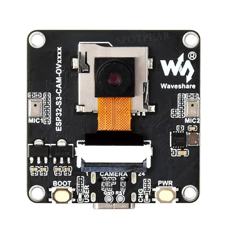 Placa ESP32-S3 AIoT con doble micrófono y puerto de pantalla