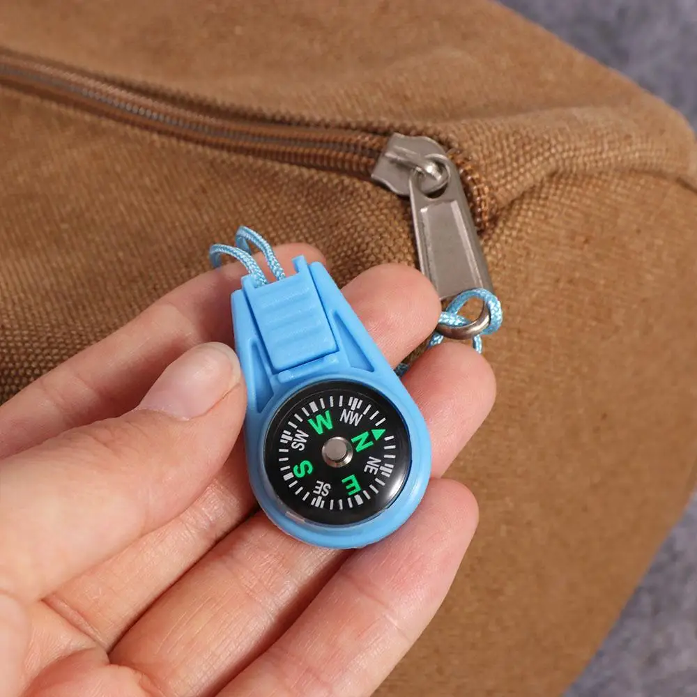 Brújula de bolsillo impermeable en plástico para senderismo - imagen 3
