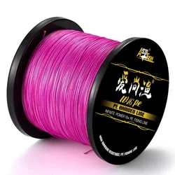 Línea trenzada Dyneema PE Aishangyu para señuelos en agua salada
