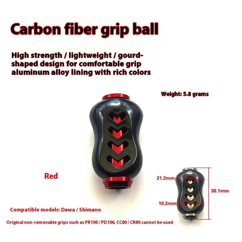Carrete baitcasting Montagni – Fibra de carbono ultraligero - imagen 4