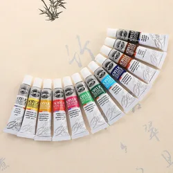 Pintura acrílica para señuelos de pesca con pincel