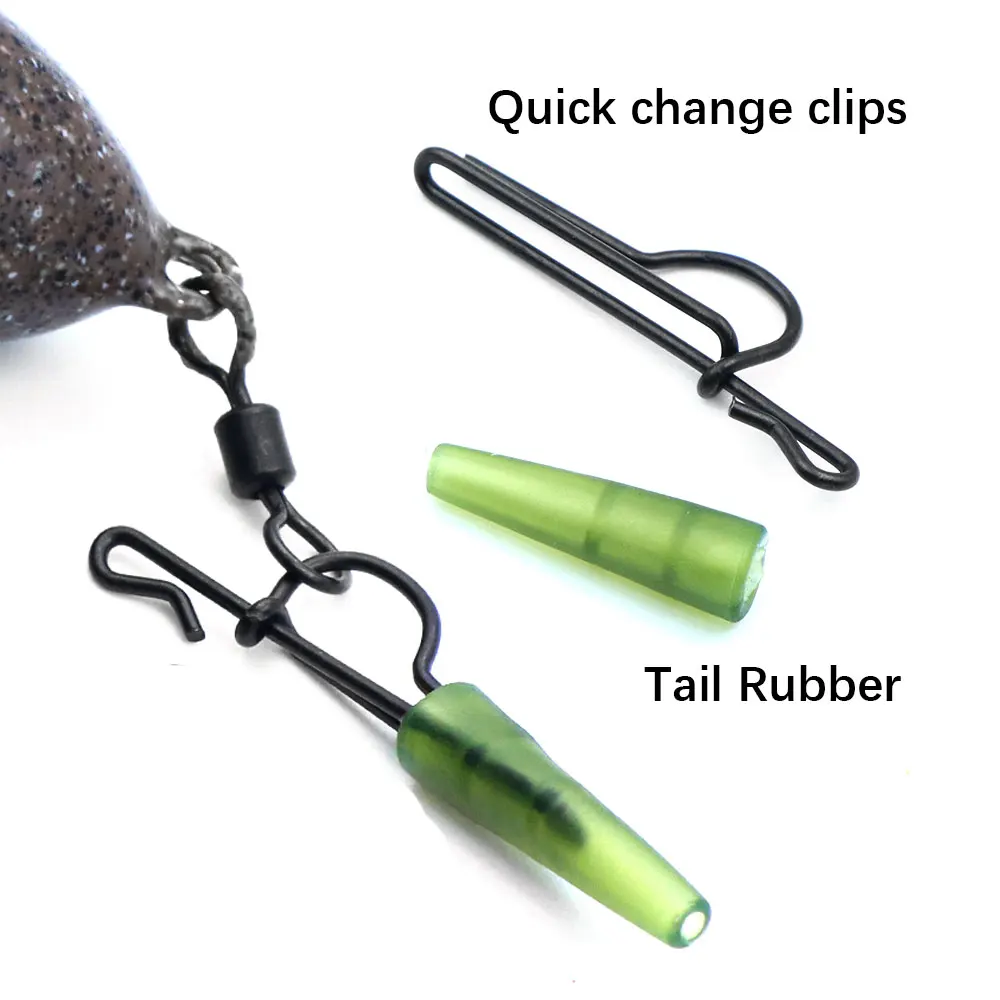 Accesorios carpa para montaje de cabello: plomo, gomas y esmerillón - imagen 2
