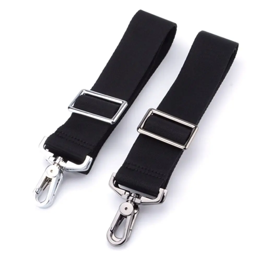 Tasaccessoires Correa de bandolera ajustable de nylon negra - imagen 4