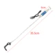 Hirisi Swinger de carpa con indicador LED de acero inoxidable - imagen 3