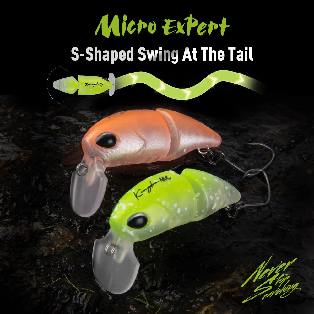 Kingdom Micro Expert Topeater — señuelo flotante para trucha y lubina