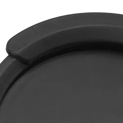 Cubierta de boca de guitarra de silicona negra con amortiguación
