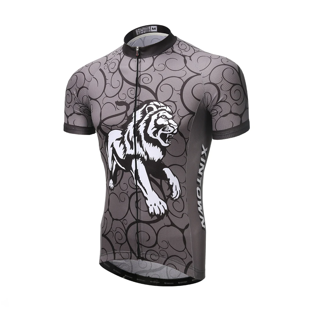 Jersey ciclismo hombre cremallera completa transpirable manga corta verano secado rápido - imagen 5