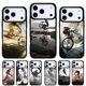 Funda iPhone diseño ciclismo de montaña con carcasa trasera