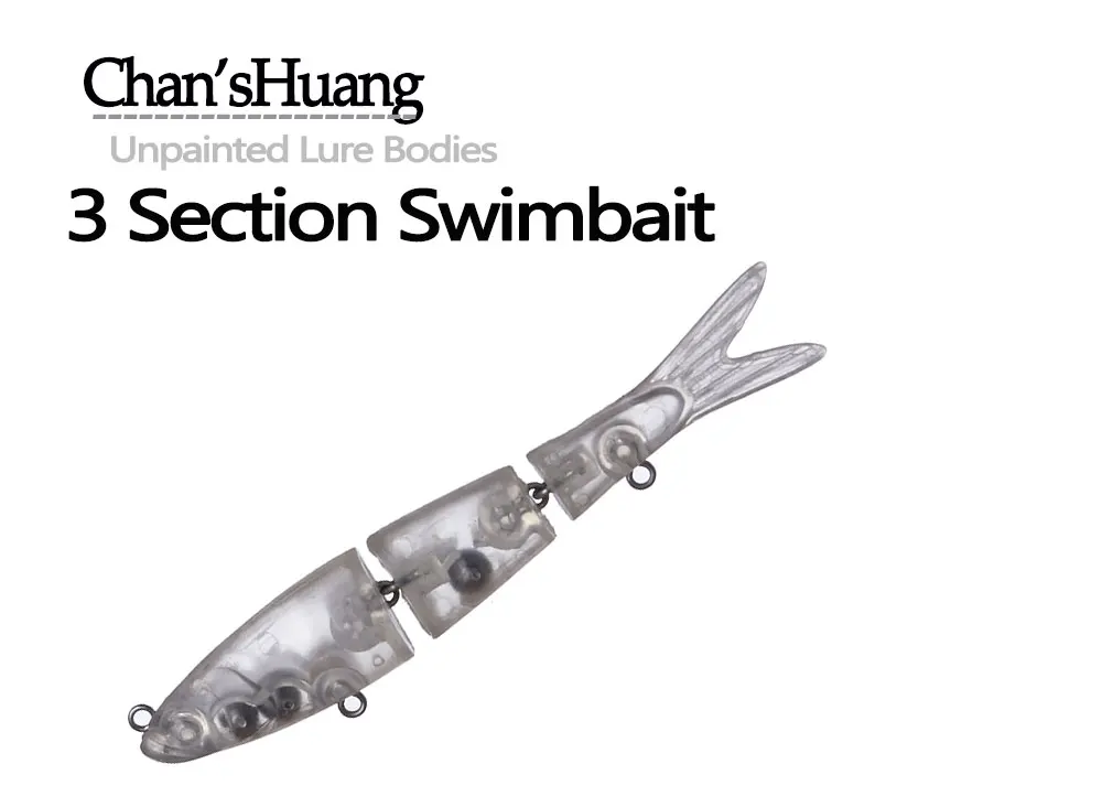 Swimbait flotante de 3 secciones