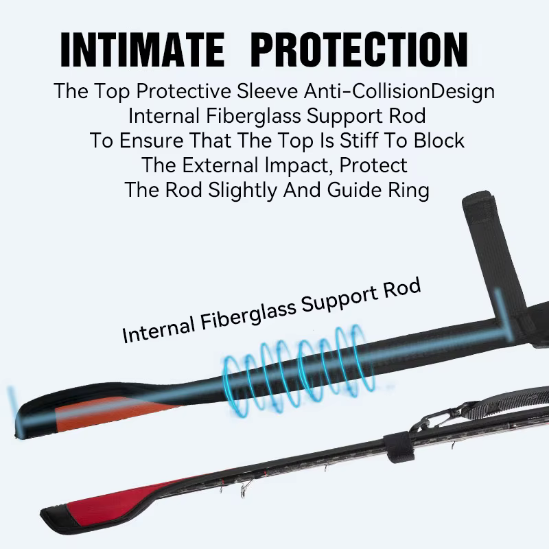 Kingdom Cuerda de Proteccion para Cana de Casting 102-152 cm Bolsa - imagen 4