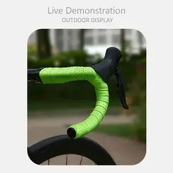 Cinta antideslizante PU EVA antivibración para manillar bicicleta
