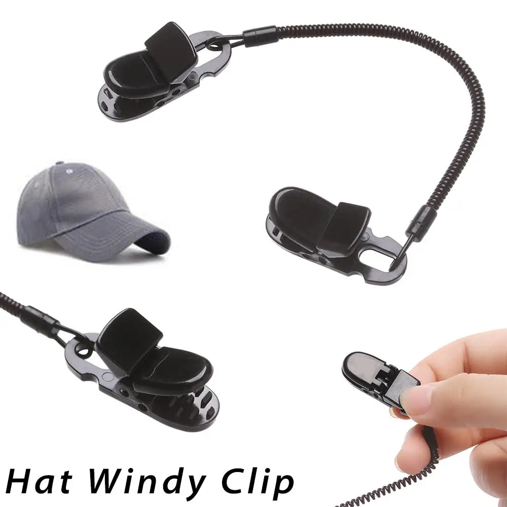 Clip para sombrero de pesca con cordón de nailon antiviento - imagen 4