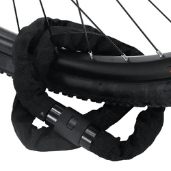 Candado de cadena antirrobo para bicicleta de montaña