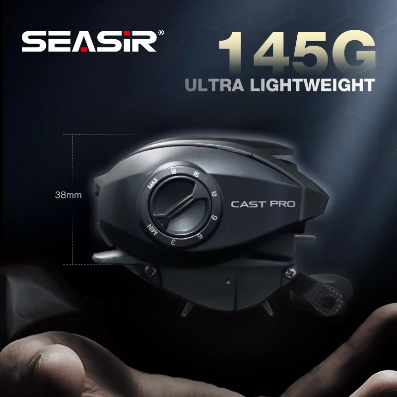 Carrete Baitcasting Seasir P-Series Cast Pro – Ultraligero BFS - imagen 2