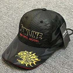 Gorra de pesca SUNLINE bordada de algodón ajustable