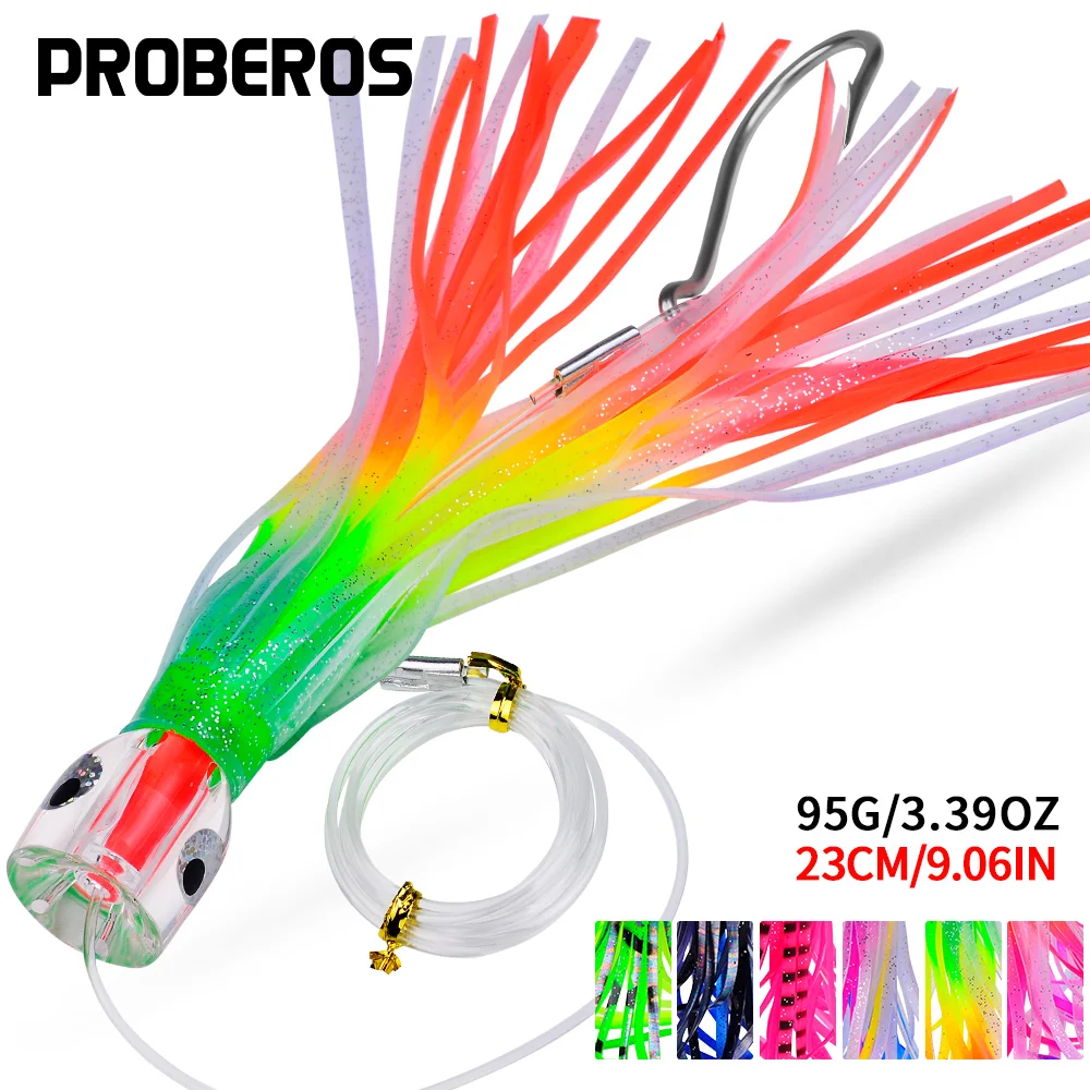 Señuelo calamar biónico PROBEROS pulpo realista – agua salada - imagen 2