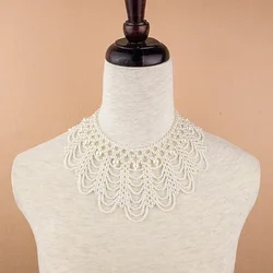 Collar Gargantilla de Perlas con Encaje – Ideal para Boda