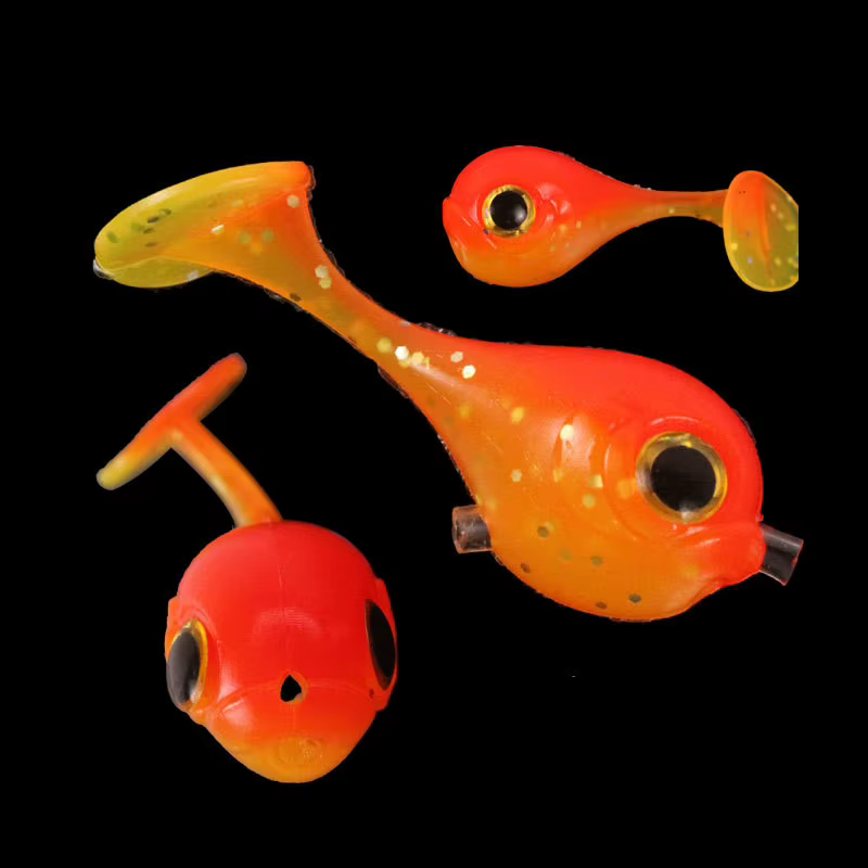 Vinilo Swimbait con Jig Head para Pesca de Lubina - imagen 3