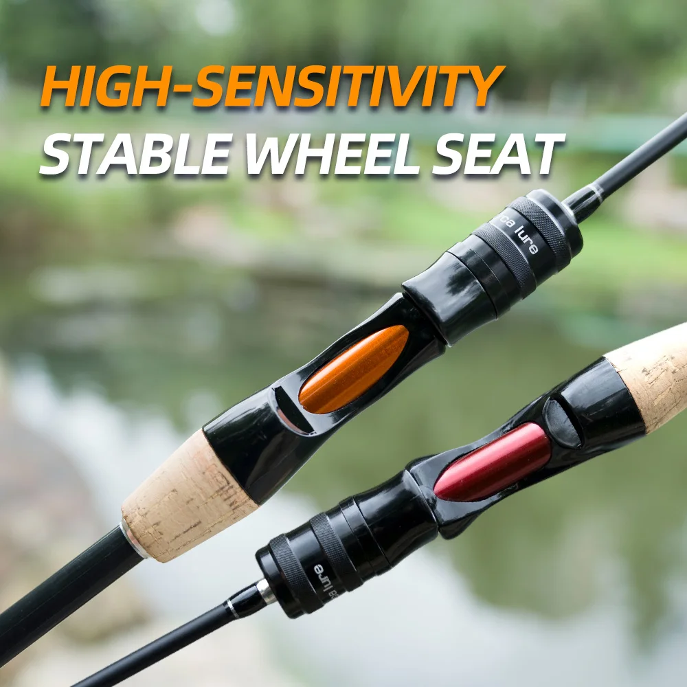Caña ultraligera ORCA FishingFANS para spinning con punta sólida - imagen 3
