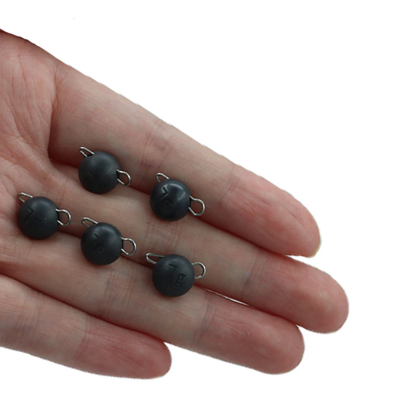 Peso de pesca de tungsteno en pack de 10 unidades