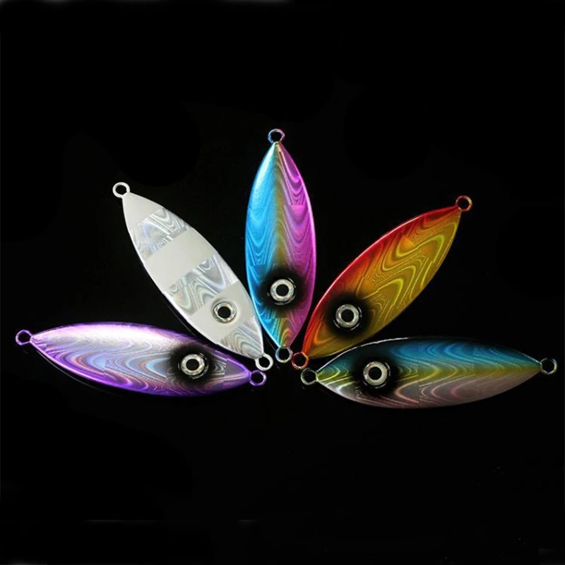 Jig de plomo luminoso para jigging en agua salada - imagen 4
