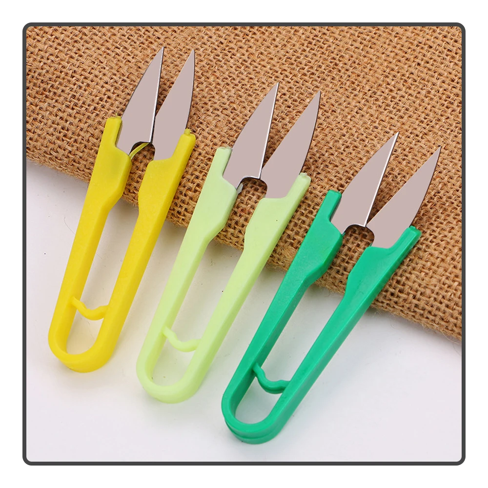 Tijeras de pesca pequenas en forma U para linea