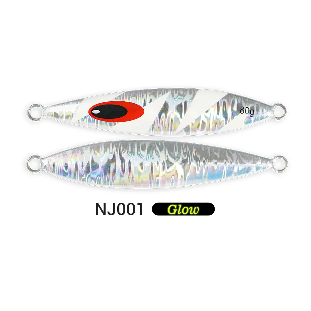 Noeby Jigging Lento y Delgado – Señuelo Metálico para Aguas Profundas y Pesca en Mar - imagen 5
